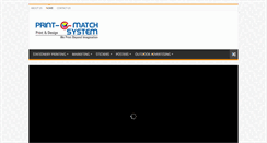 Desktop Screenshot of printomatchsystem.com